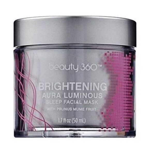 BEAUTY 360 - NWTIB - Brightening Aura Luminosity Sleep Facial Mask. 1.7 oz. - Picture 4 of 15